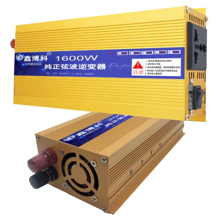 XINBOKE High Power Household Car Sine Wave Inverter 48V 2000W To 220V 1000W(Single Display) - Pure Sine Wave by PMC Jewellery | Online Shopping South Africa | PMC Jewellery | Buy Now Pay Later Mobicred