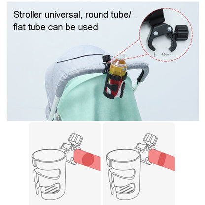 Baby Stroller Cup Holder Universal 360 Rotatable Drink Bottle Rack - Strollers Accessories by PMC Jewellery | Online Shopping South Africa | PMC Jewellery