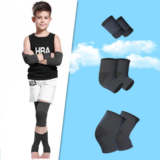 N1033 Child Football Equipment Basketball Sports Protectors, Color: Black 6 In 1(M) - Sports Safety by PMC Jewellery | Online Shopping South Africa | PMC Jewellery | Buy Now Pay Later Mobicred