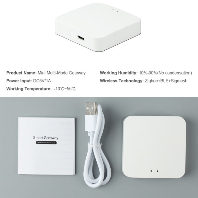 Tuya Intelligent Wireless Gateway Bluetooth Mesh+Zigbee Multimode Network Remote Control Full House Smart Device - Smart Switch by PMC Jewellery | Online Shopping South Africa | PMC Jewellery | Buy Now Pay Later Mobicred