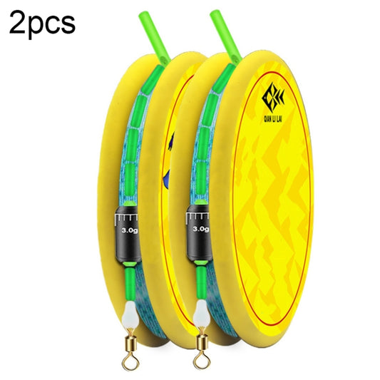 2pcs Outdoor Fishing Anti-tangle Spotted Invisible Line Set with Scale, Size: 4.5m(1.5) - Fishing Lines & Ropes by PMC Jewellery | Online Shopping South Africa | PMC Jewellery | Buy Now Pay Later Mobicred