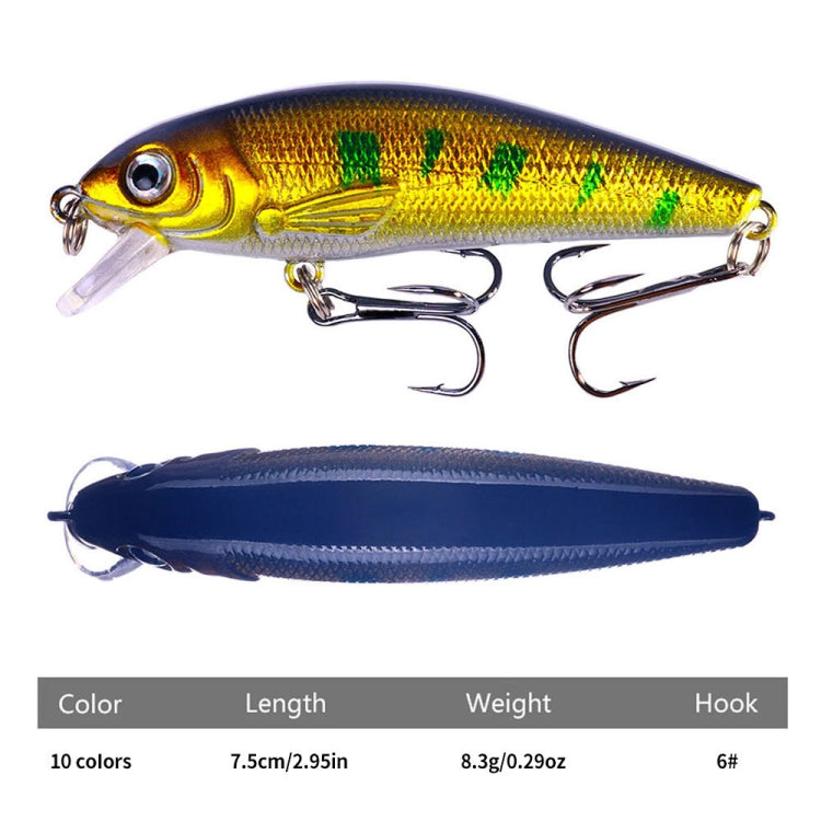 HENGJIA MI158 Floating Mino Bionic Lures, Color: 10 Colors Bagged - free shipping - PMC TechLife - Order now!