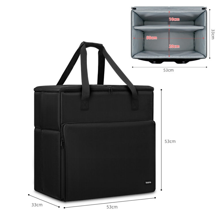 Baona BN-K002 Desktop Computer Host Monitor Keyboard Storage Bag, Size: Medium 24 inches - Other by Baona | Online Shopping South Africa | PMC Jewellery | Buy Now Pay Later Mobicred