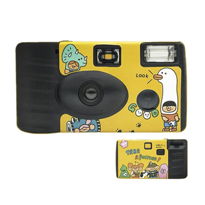 27pcs New Year Retro Film Camera Waterproof Cartoon Decorative Stickers without Camera - Children Cameras by PMC Jewellery | Online Shopping South Africa | PMC Jewellery | Buy Now Pay Later Mobicred