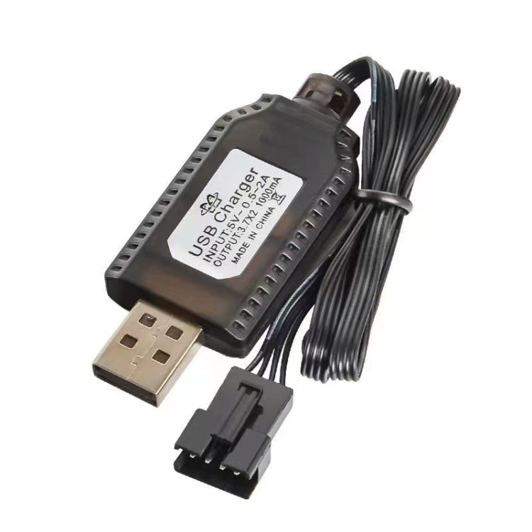 7.4V 18650 Lithium Battery USB Charging Cable(SM-4P) - Charger & Converter by PMC TechLife | Online Shopping South Africa | PMC TechLife