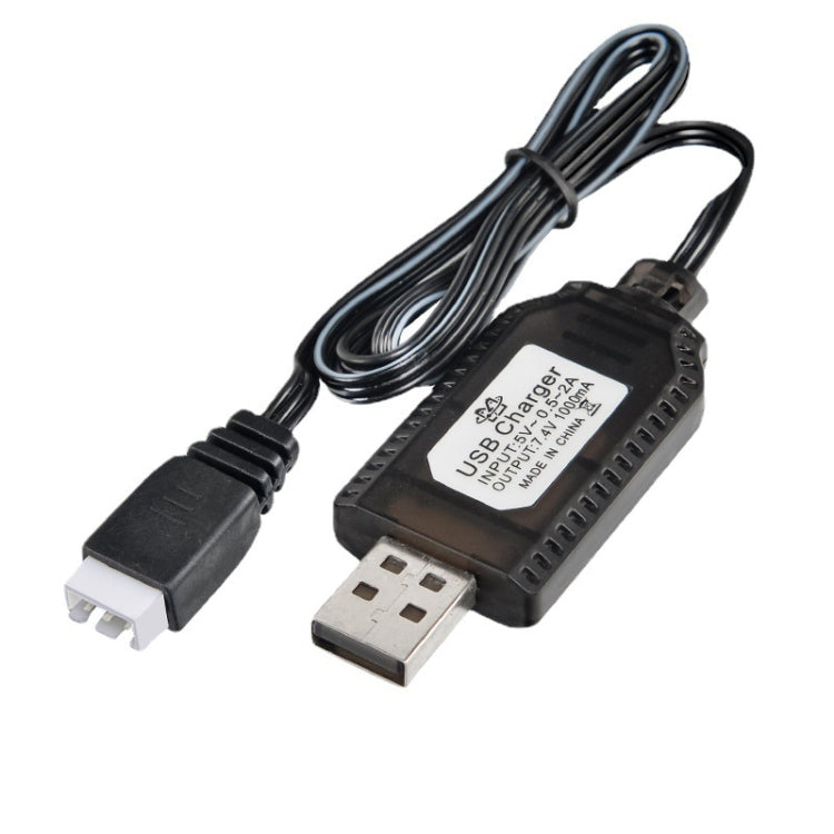 7.4V Lithium Battery Charger Toy Aircraft Accessories USB Data Cable(XH-3P) - Charger & Converter by PMC TechLife | Online Shopping South Africa | PMC TechLife
