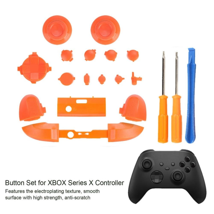 For Xbox Series X Controller Thumbstick LB RB Bumpers Trigger Buttons With Screwdriver Accessories(White) - XBOX Spare Parts by PMC TechLife | Online Shopping South Africa | PMC TechLife | Buy Now Pay Later Mobicred
