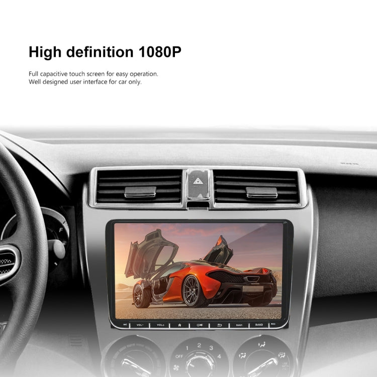 A2743 For Volkswagen 1+16G 9-inch Central Control Large Screen With Carplay Car Android10.0 Navigator Player, Style: Standard+4Lights Camera - Car MP3 & MP4 & MP5 by PMC Jewellery | Online Shopping South Africa | PMC Jewellery | Buy Now Pay Later Mobicred