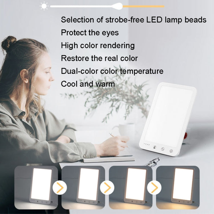 JSK-30 LED Timing Intelligent Dimming SAD Therapy Lamp, Specification: With Power Line+US Plug - Others by PMC TechLife | Online Shopping South Africa | PMC TechLife