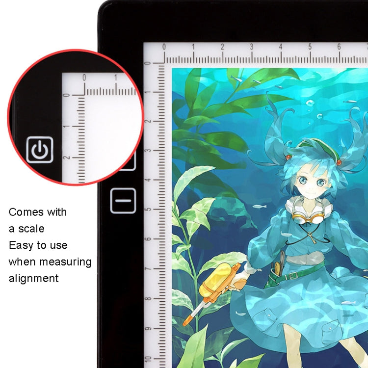 A4-D28B Rechargeable Copy Desk Drawing Board, Specification: With Charging Line+AU Plug Adapter -  by PMC TechLife | Online Shopping South Africa | PMC TechLife | Buy Now Pay Later Mobicred