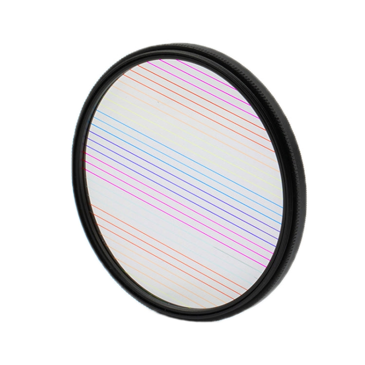 72mm+Rainbow Photography Brushed Widescreen Movie Special Effects Camera Filter - Other Filter by PMC TechLife | Online Shopping South Africa | PMC TechLife | Buy Now Pay Later Mobicred