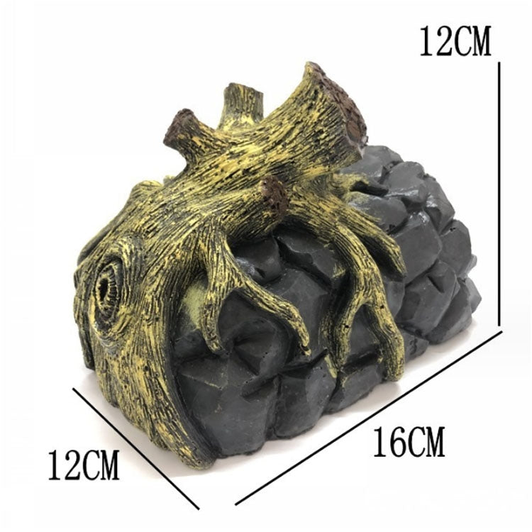 GT023 Resin Turtle Sunbed Climbing Table Stump Hideaway House Sunback Table - Reptile Supplies by PMC Jewellery | Online Shopping South Africa | PMC Jewellery