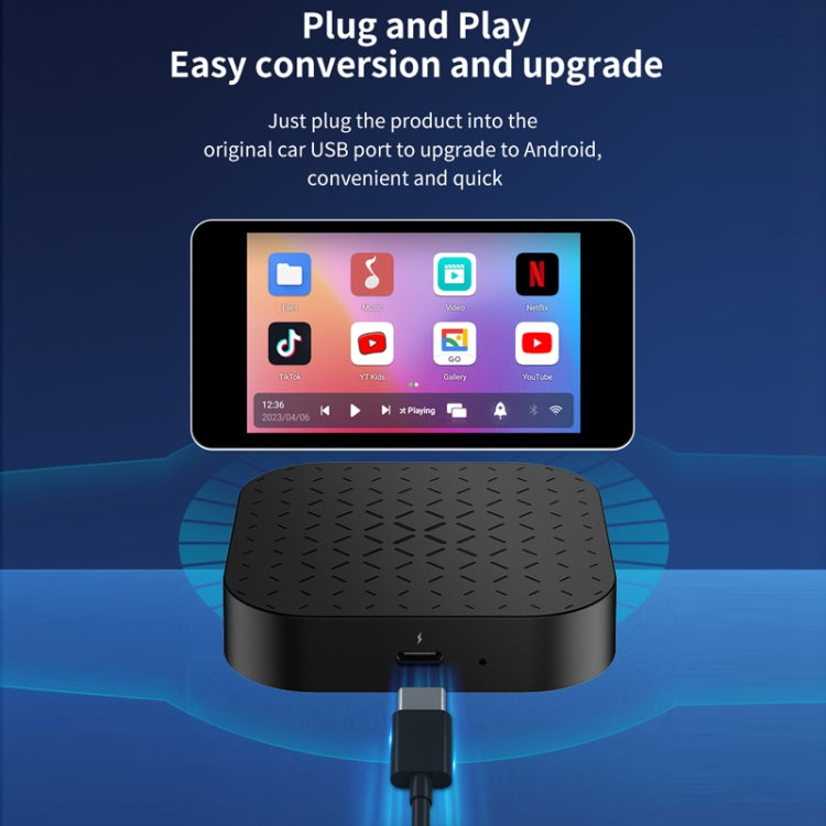 CPC200-Tbox Apple Wired To Android Box Qualcomm 4-core Wireless Car Interconnection Smart Box - Car MP3 & MP4 & MP5 by PMC Jewellery | Online Shopping South Africa | PMC Jewellery | Buy Now Pay Later Mobicred