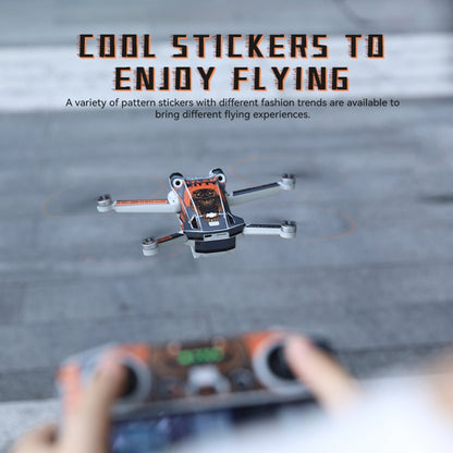 For DJI Mini 3 Pro Remote Control Body Sticker ,Spec: RC-N1 Without Screen(Boy) - Stickers by RCSTQ | Online Shopping South Africa | PMC Jewellery | Buy Now Pay Later Mobicred