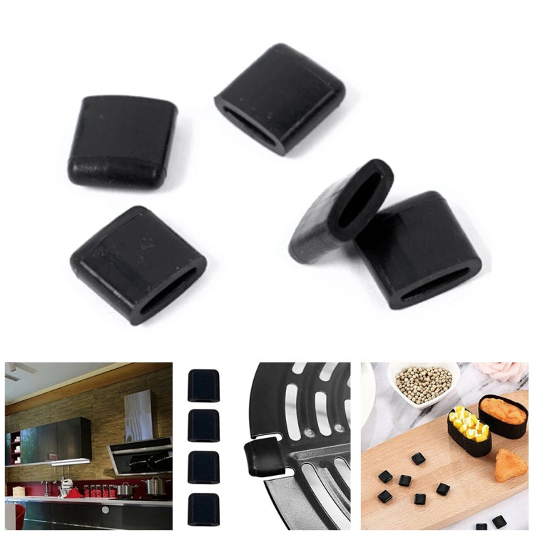 8pcs Air Fryer Rubber Bumpers Air Fryer Tray Rubber Replace Parts Accessories - Baking mat & Bakewares by PMC Jewellery | Online Shopping South Africa | PMC Jewellery