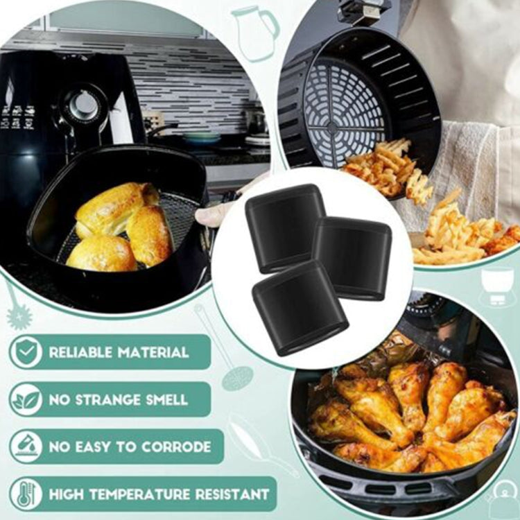 8pcs Air Fryer Rubber Bumpers Air Fryer Tray Rubber Replace Parts Accessories - Baking mat & Bakewares by PMC Jewellery | Online Shopping South Africa | PMC Jewellery