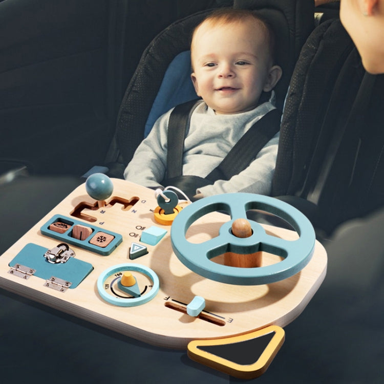 Montessori Education Steering Wheel Simulation Busy Board Children Puzzle Toys - Early Education Toys by PMC Jewellery | Online Shopping South Africa | PMC Jewellery