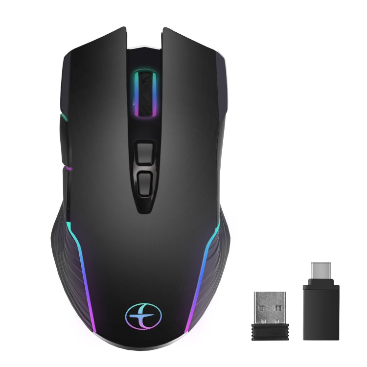 E50 2.4G Wireless Mouse Jiggler Portable Cordless Mouse With 7 Keys(Black) - Wireless Mice by PMC TechLife | Online Shopping South Africa | PMC TechLife