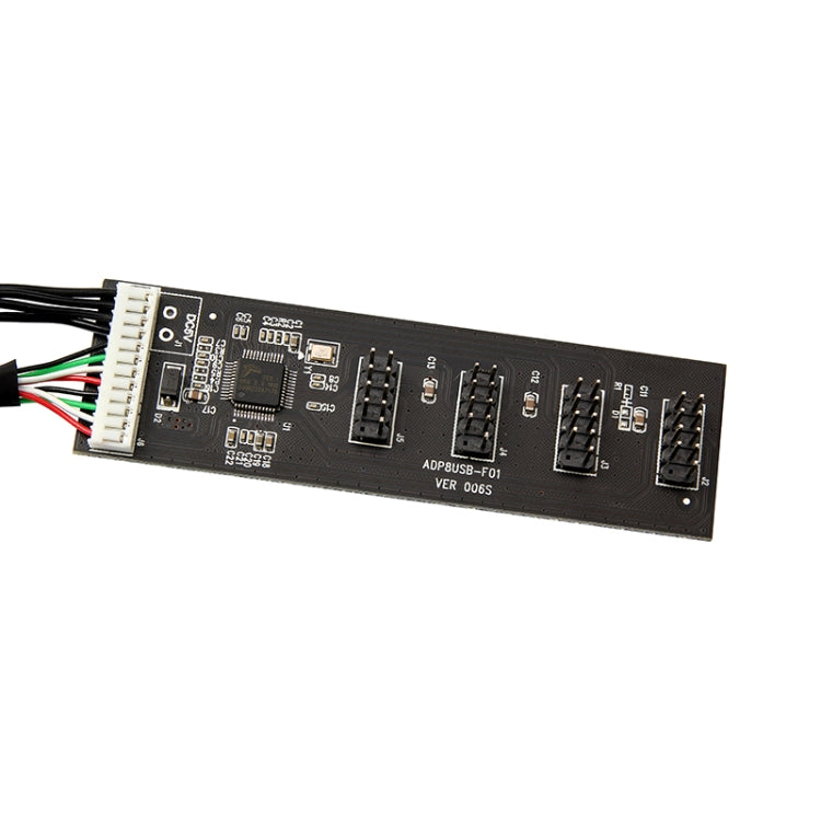 USB 2.0 9pin To 4 9pin Hub Internal Motherboard Header With 4pin Powered - USB 2.0 HUB by PMC Jewellery | Online Shopping South Africa | PMC Jewellery | Buy Now Pay Later Mobicred