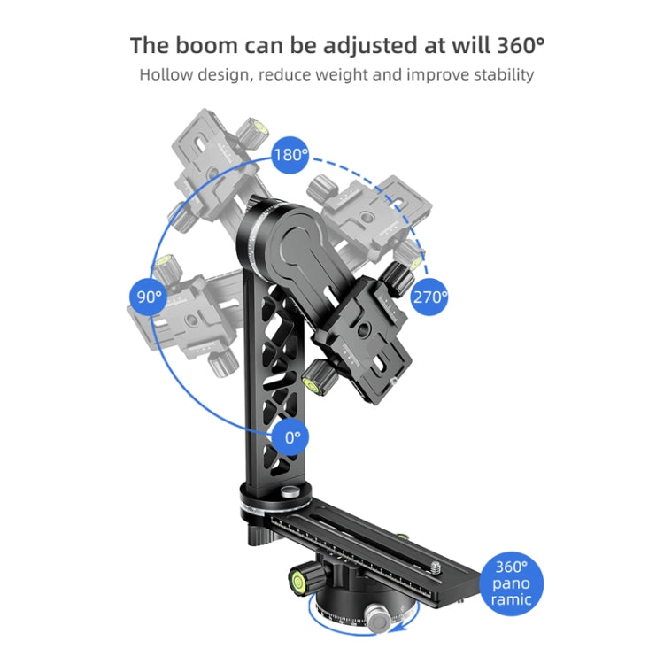 BEXIN  GH-720A Tripod Head  720 Degree Rotating Panorama Head - free shipping - PMC TechLife - Order now!