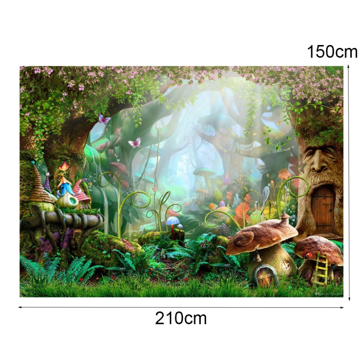 150 X 210cm Fantasy Forest Photography Background Cloth Cartoon Kids Party Decoration Backdrop(605) - Cartoon by PMC Jewellery | Online Shopping South Africa | PMC Jewellery