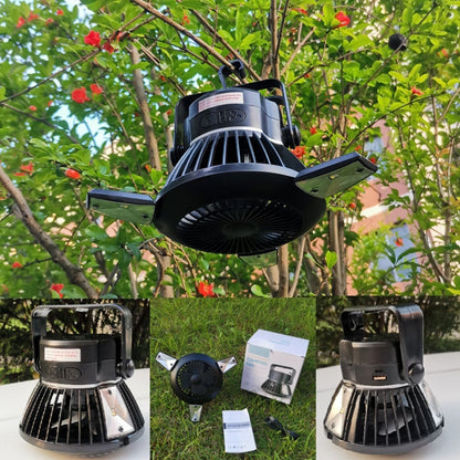 Solar Camping Lamp Fan Multifunctional LED Light Emergency Light Mosquito Repellent Lamp - Electric Fans by PMC Jewellery | Online Shopping South Africa | PMC Jewellery | Buy Now Pay Later Mobicred