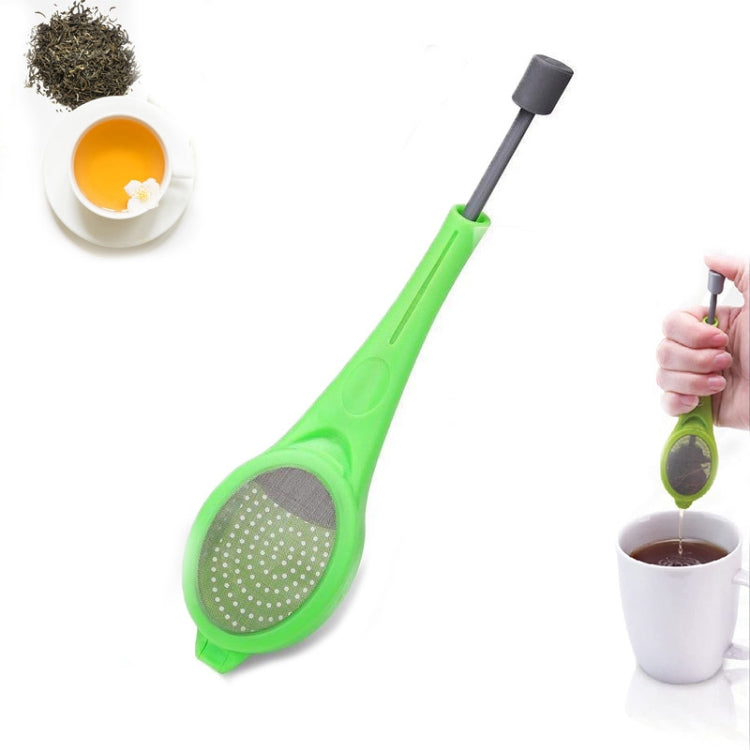 Tea Strainer Reusable Tea Infuser Built-In Plunger Portable Food-Grade Plastic Tea&Coffee Strainer - Tea Strainers by PMC Jewellery | Online Shopping South Africa | PMC Jewellery | Buy Now Pay Later Mobicred