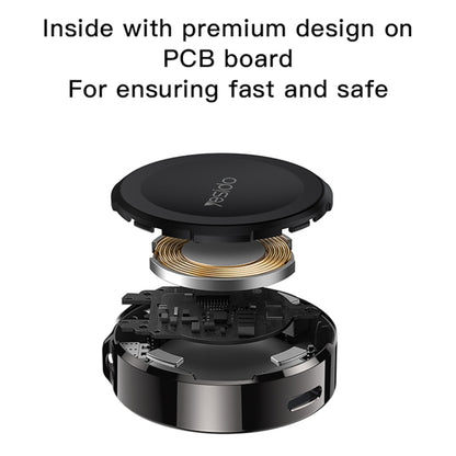 Yesido DS19 For Samsung Smart Watch Portable Charger Dual Input Port Magnetic Wireless Charger(Black) - Charger by Yesido | Online Shopping South Africa | PMC Jewellery