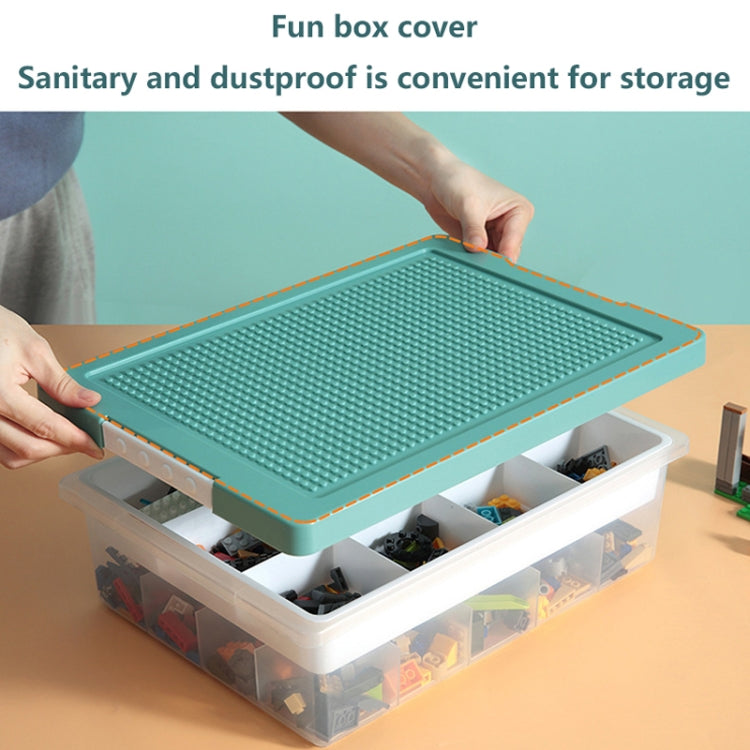 Children Toy Parts Building Blocks Storage Box(Green) - free shipping - PMC TechLife - Order now!