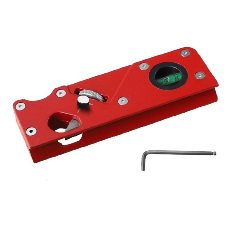 Woodworking Multi-Angle Chamfering Adjustable Depth Hand Planer, Color: Red - Wood Planers by PMc TechLife | Online Shopping South Africa | PMc TechLife | Buy Now Pay Later Mobicred