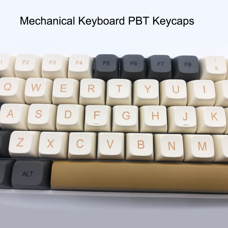 Plastic 128 Keys Sublimation Mechanical Keyboard PBT Keycaps - Silicone / Sticker by PMC Jewellery | Online Shopping South Africa | PMC Jewellery | Buy Now Pay Later Mobicred