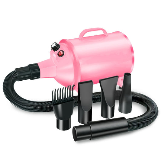 2100W Dog Dryer Stepless Speed Pet Hair Blaster Pet Water Blower 220V UK Plug(Pink) - Blower & Drying by PMC Jewellery | Online Shopping South Africa | PMC Jewellery | Buy Now Pay Later Mobicred