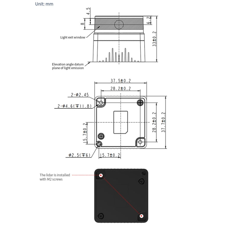 Yahboom Lidar ROS2 Robot SLAM Mapping Navigation Ranging TOF(MS200) - free shipping - PMC Jewellery - Order now!