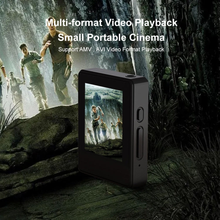 MP3 Music Player Bluetooth 5.0 Ebook Recorder MP4 Walkman Without Memory Card(Black) - MP3 Player by PMC TechLife | Online Shopping South Africa | PMC TechLife | Buy Now Pay Later Mobicred