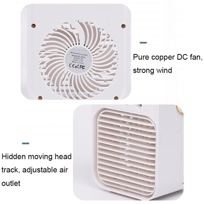 Mini Desktop Air Conditioner Fan Household Spray Humidification Air Cooler(White) - Electric Fans by PMC Jewellery | Online Shopping South Africa | PMC Jewellery | Buy Now Pay Later Mobicred