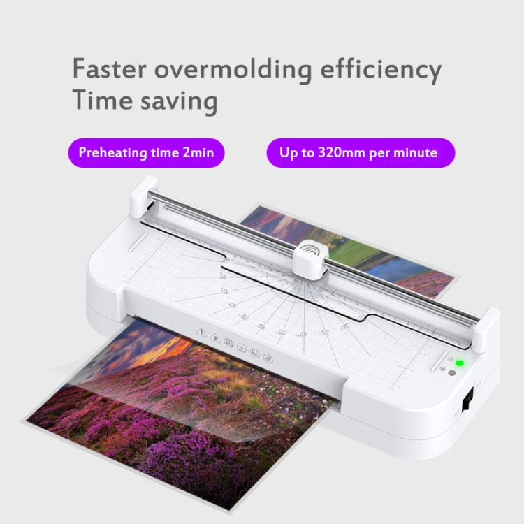 FN336  A4/A5/A6 Laminating Machine Lamination Thickness Within 0.5mm(EU Plug) - Photo Film Covering Machine by PMC Jewellery | Online Shopping South Africa | PMC Jewellery | Buy Now Pay Later Mobicred