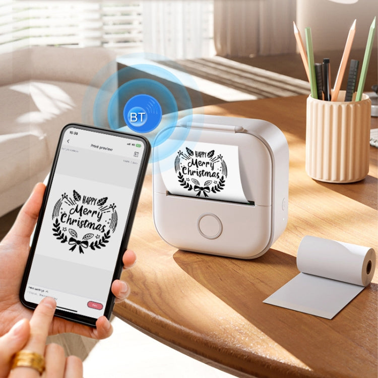 Phomemo T02 Standard Error Mini Pocket Small Portable Bluetooth Phone Photo Label Thermal Printer(Blue) - free shipping - PMC TechLife - Order now!