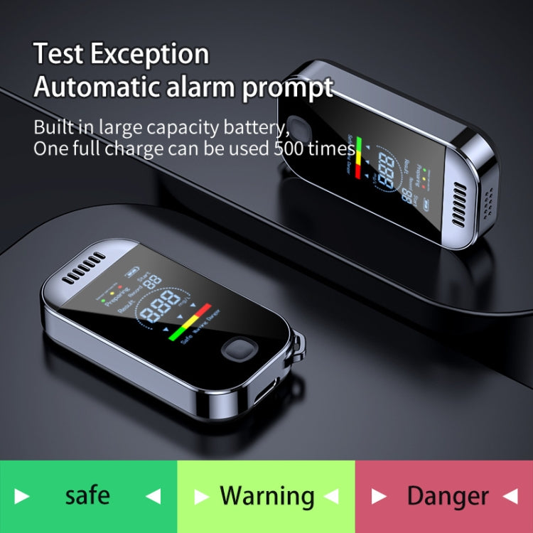 Mini Non-contact High-sensitivity Color Screen Digital Display Alcohol Tester(English) - Breath Alcohol Tester by PMC TechLife | Online Shopping South Africa | PMC TechLife | Buy Now Pay Later Mobicred