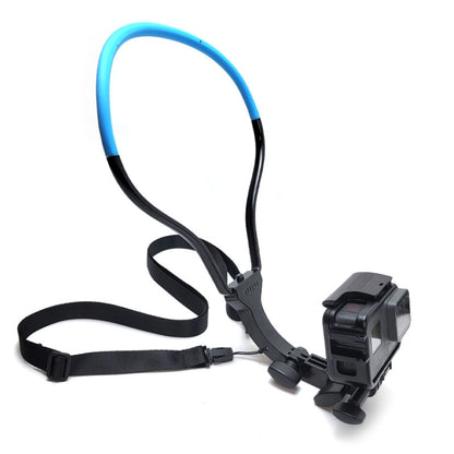 TUYU Camera Neck Holder Mobile Phone Chest Strap Mount  For Video Shooting//POV, Spec:  Vertical +Phone Clip (Blue) - Stand by PMC Jewellery | Online Shopping South Africa | PMC Jewellery | Buy Now Pay Later Mobicred