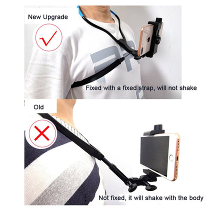 TUYU Camera Neck Holder Mobile Phone Chest Strap Mount  For Video Shooting//POV, Spec: Vertical Shooting (Black) - Stand by PMC Jewellery | Online Shopping South Africa | PMC Jewellery | Buy Now Pay Later Mobicred