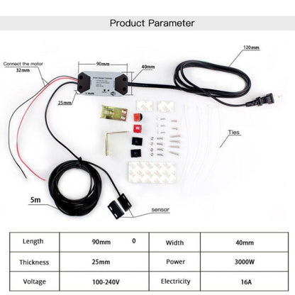 Tuya APP Remote Control WIFI Smart Garage Door Controller, Specification: EU Plug - Smart Switch by Tuya | Online Shopping South Africa | PMC Jewellery