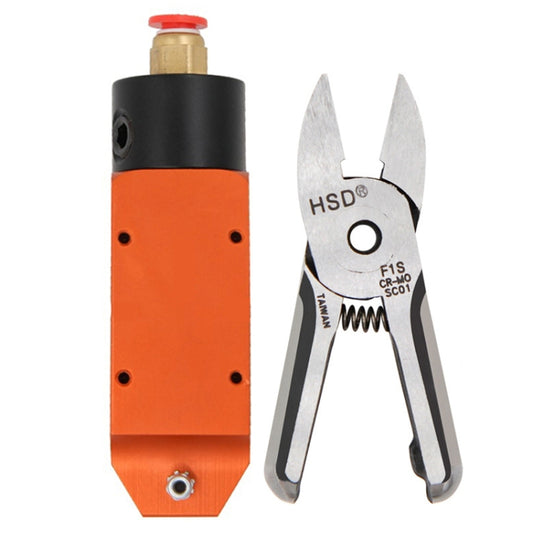 HSD MS-5+F1S Cut Plastic Set 2 In 1 Pneumatic Snip Plier Cutting Metal Plastic Model Scissor Tool - Pliers by HSD | Online Shopping South Africa | PMC Jewellery | Buy Now Pay Later Mobicred