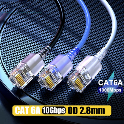 SAMZHE Cat6A Ethernet Cable UTP Network Patch Cable 15m(Black) - Lan Cable and Tools by SAMZHE | Online Shopping South Africa | PMC Jewellery | Buy Now Pay Later Mobicred