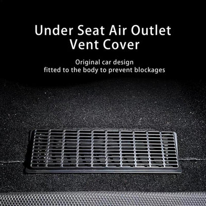 For Tesla Model Y Buckle Model Protective Cover for Air Outlet Under Car Seat Air Conditioning Air Intake Filter - Air Conditioning System by PMC Jewellery | Online Shopping South Africa | PMC Jewellery | Buy Now Pay Later Mobicred