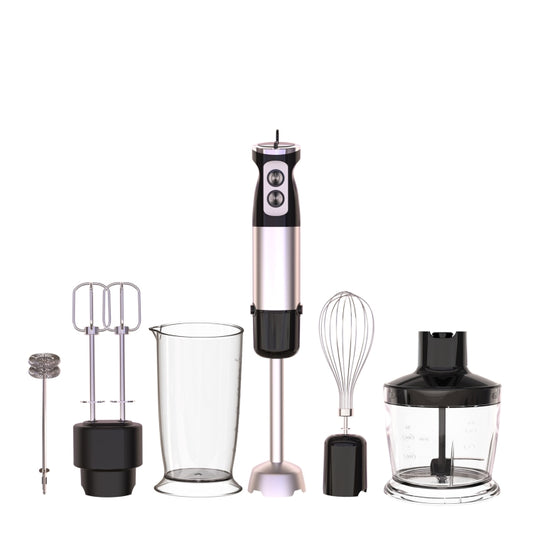 6-in-1 600W Multifunctional  Electric Blender Stainless Steel Food Cooking Stick US Plug - Stirrer & Squeezer by PMC Jewellery | Online Shopping South Africa | PMC Jewellery | Buy Now Pay Later Mobicred