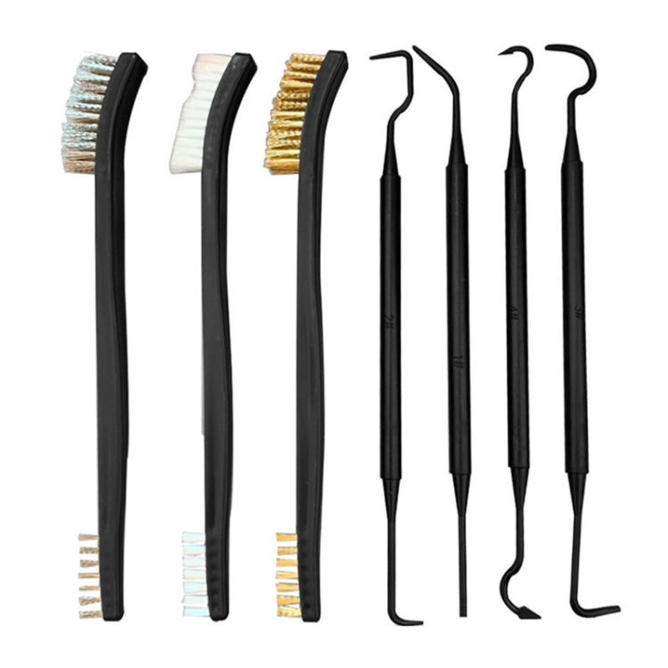 Double-end Steel Wire Pipe Brush Scratch Brush for Detailing Cleaning Welding Slag and Rust - Sponges, Cloths & Brushes by PMC TechLife | Online Shopping South Africa | PMC TechLife | Buy Now Pay Later Mobicred