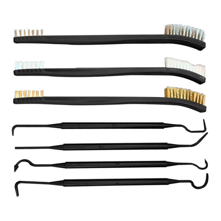 Double-end Steel Wire Pipe Brush Scratch Brush for Detailing Cleaning Welding Slag and Rust - Sponges, Cloths & Brushes by PMC TechLife | Online Shopping South Africa | PMC TechLife | Buy Now Pay Later Mobicred