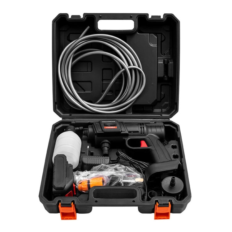 HILDA 21V High Pressure Water Torch Lithium Car Washer Plastic Package, Model: EU Plug + 1 Battery - Car Washer & Accessories by HILDA | Online Shopping South Africa | PMC Jewellery | Buy Now Pay Later Mobicred
