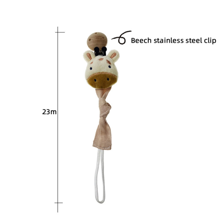 Animal Head Pacifier Chain Newborn Pacifier Clip, Style: Crown - Cups & Silicone Nipple by PMC Jewellery | Online Shopping South Africa | PMC Jewellery | Buy Now Pay Later Mobicred