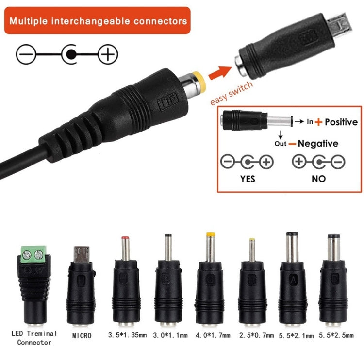 65W 6-20V Adjustable 3A DC Power Adapter Charger, Specification: US Plug - Universal Power Adapter by PMC TechLife | Online Shopping South Africa | PMC TechLife | Buy Now Pay Later Mobicred